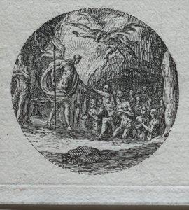 情熱の謎：リンボへの降下。 作： Jacques Callot