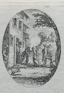 情熱の謎：訪問 作： Jacques Callot