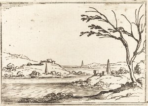 ナイル川の洪水。 作： Jacques Callot
