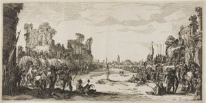 矢による試練（セイント・セバスチャン） 作： Jacques Callot