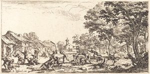 農民の復讐 作： Jacques Callot