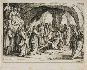 新約聖書』より「ラザロの復活 作： Jacques Callot