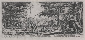 「戦争の悲惨さ」からの農民の復讐（La Revanche des paysons） 作： Jacques Callot