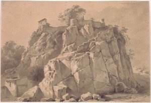 ボーリガードの岩、リヨン 作： Jacques Callot