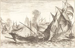 第二次海戦 作： Jacques Callot