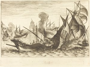 第二次海戦 作： Jacques Callot