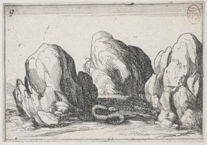蛇 - いいえ。 シリーズから 9 作： Jacques Callot