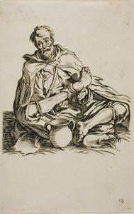 The Sickly One、The Beggars のプレート 13 作： Jacques Callot