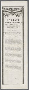 ラロシェルの包囲：プレート4、1628〜1630。 作： Jacques Callot