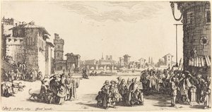 奴隷市場 作： Jacques Callot