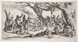 ボヘミアンズ: 立ち寄り場所: ボヘミア人の饗宴 作： Jacques Callot