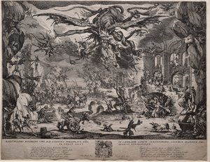 聖アントニウスの誘惑（第二版） 作： Jacques Callot