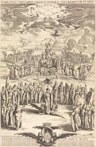 聖母の勝利 作： Jacques Callot
