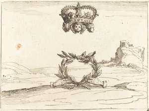 二つの王冠 作： Jacques Callot