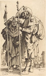 二人の巡礼者」 1622年頃