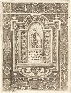 円柱の聖母 円柱の聖母、16081611。 作： Jacques Callot