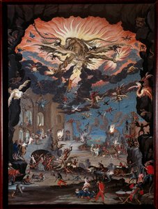 大聖アントニウス（または隠者聖アントニウス、アッベ聖アントニウス）の誘惑。ジャック・カロ（1592-1635）による絵画