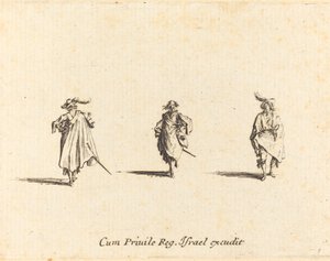 三紳士 作： Jacques Callot