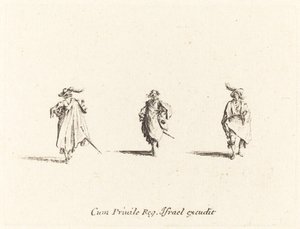 三紳士 作： Jacques Callot