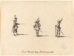 非武装ドリル 作： Jacques Callot