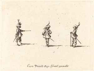 非武装ドリル 作： Jacques Callot