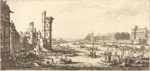 ルーヴルの眺め 作： Jacques Callot