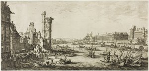 ルーヴルの眺め 作： Jacques Callot