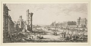 ルーヴルの眺め 作： Jacques Callot
