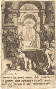 ドメニコ 作： Jacques Callot after Antonio Circignani