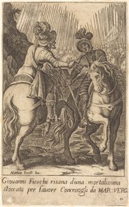 ジョン・フィエスキ 作： Jacques Callot after Matteo Rosselli