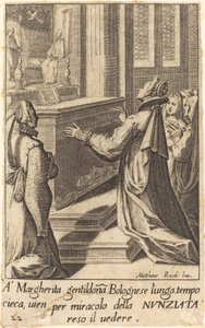 マルゲリータ 作： Jacques Callot after Matteo Rosselli