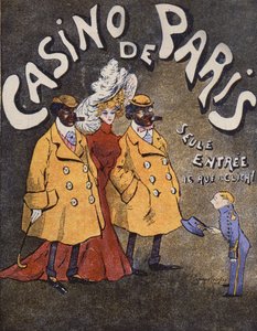 カジノドパリの公式プログラム、1906 作： Jacques Charles