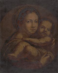 聖母子 作： Jacques Christophe Le Blon