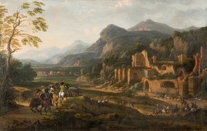 騎士のいる風景 作： Jacques Courtois