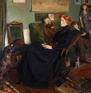 ダニエル、マリアンヌ、フランソワ、レオンヘレヴィ、1910 作： Jacques Emile Blanche