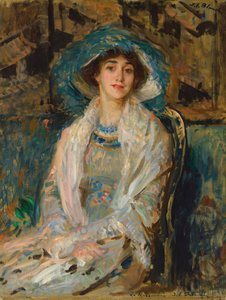バレエダンサーTamara Karsavina 1885-1978の肖像、1928年。