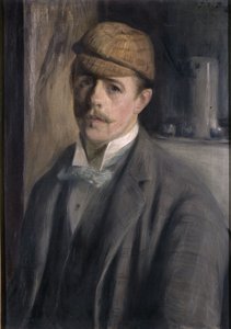 自画像、1890年頃。 作： Jacques Emile Blanche
