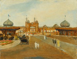大英帝国展、ウェンブリー、 作： Jacques Emile Blanche