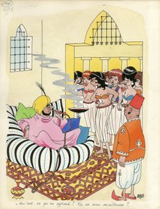 フランスの日々、風刺的な色彩 作： ジャック・フェイザン