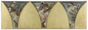 パリ市庁舎のスケッチ：アルジェリアガイアナプロヴァンス、1888年頃（キャンバスに油彩） 作： Jacques Fernand Humbert