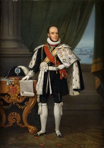 1838年から1889年までポルト公だったインファンテ・ルイスは、1860年以前に後のポルトガル王ルイス1世となる。 作： Jacques Francois Carabain