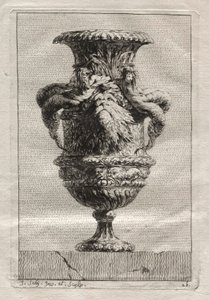 花瓶の組：プレート26、1746。 作： Jacques Francois Joseph Saly