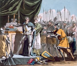 ジャンバプティストモレット（fl。1790-1820）、1790年に刻まれた1214年の歴史的なブーヴィンの日 作： Jacques Francois Joseph Swebach