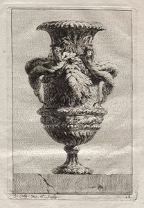 壺の組合せ  プレート26 作： Jacques François Saly