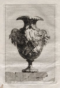壺の組合せ  プレート28 作： Jacques François Saly