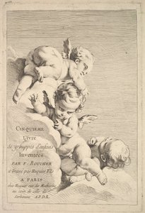 口絵、18世紀半ばから後半。 作： Jacques Gabriel Huquier