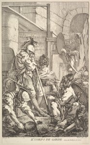 18 世紀半ばから後半の第 2 監視室。 作： Jacques Gabriel Huquier