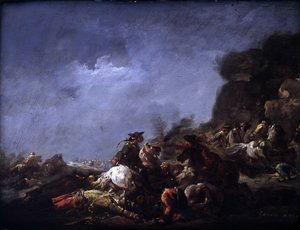騎兵ショック 作： Jacques Gamelin