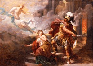 1779年のアイナスの怒りから金星に救われたヘレン