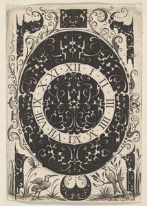 鳥と小さなモチーフをあしらったオーバル ウォッチケース。 1614-19。 作： Jacques Hurtu